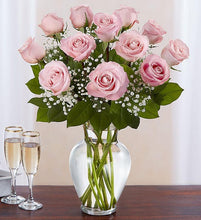Load image into Gallery viewer, One Dozen or Mas Pretty Pink Roses
